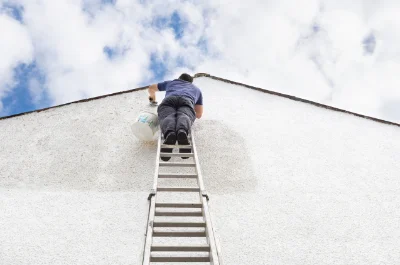 Peinture extérieure à Linay — façades et ravalement